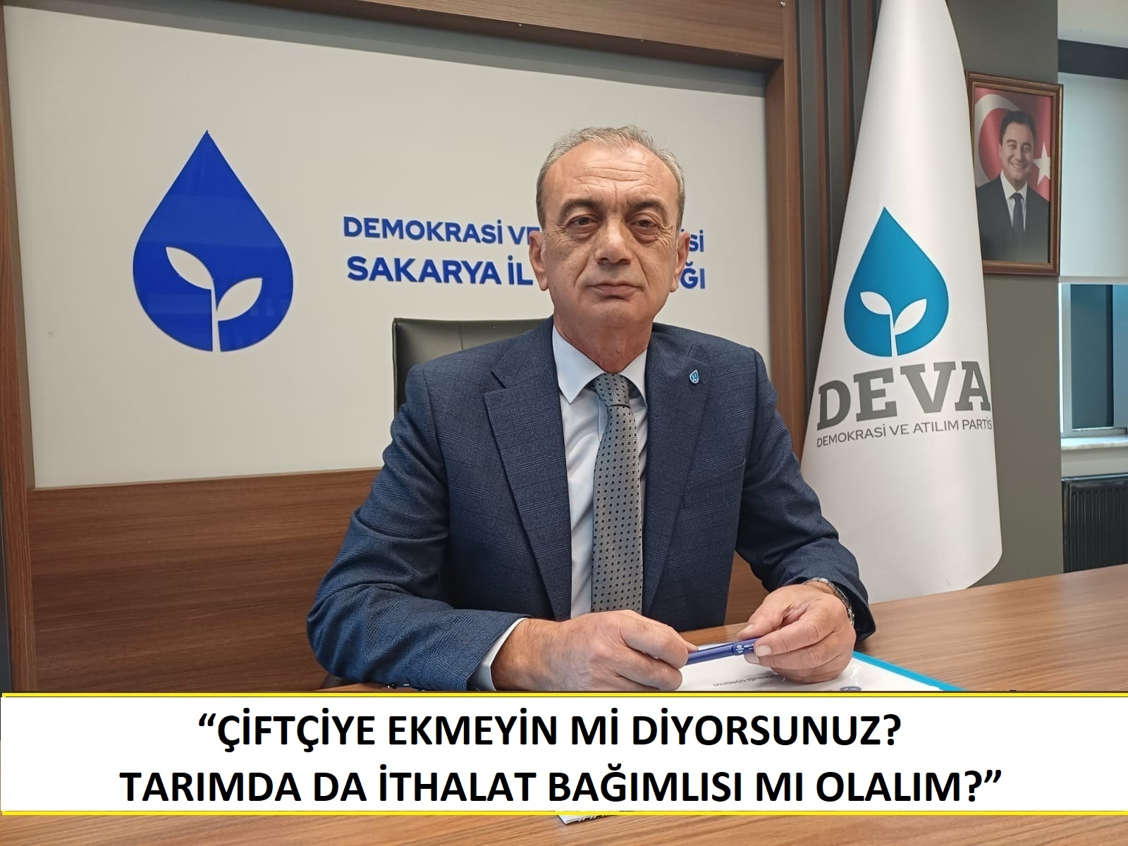 ÇİFTÇİYE EKMEYİN Mİ DİYORSUNUZ?
