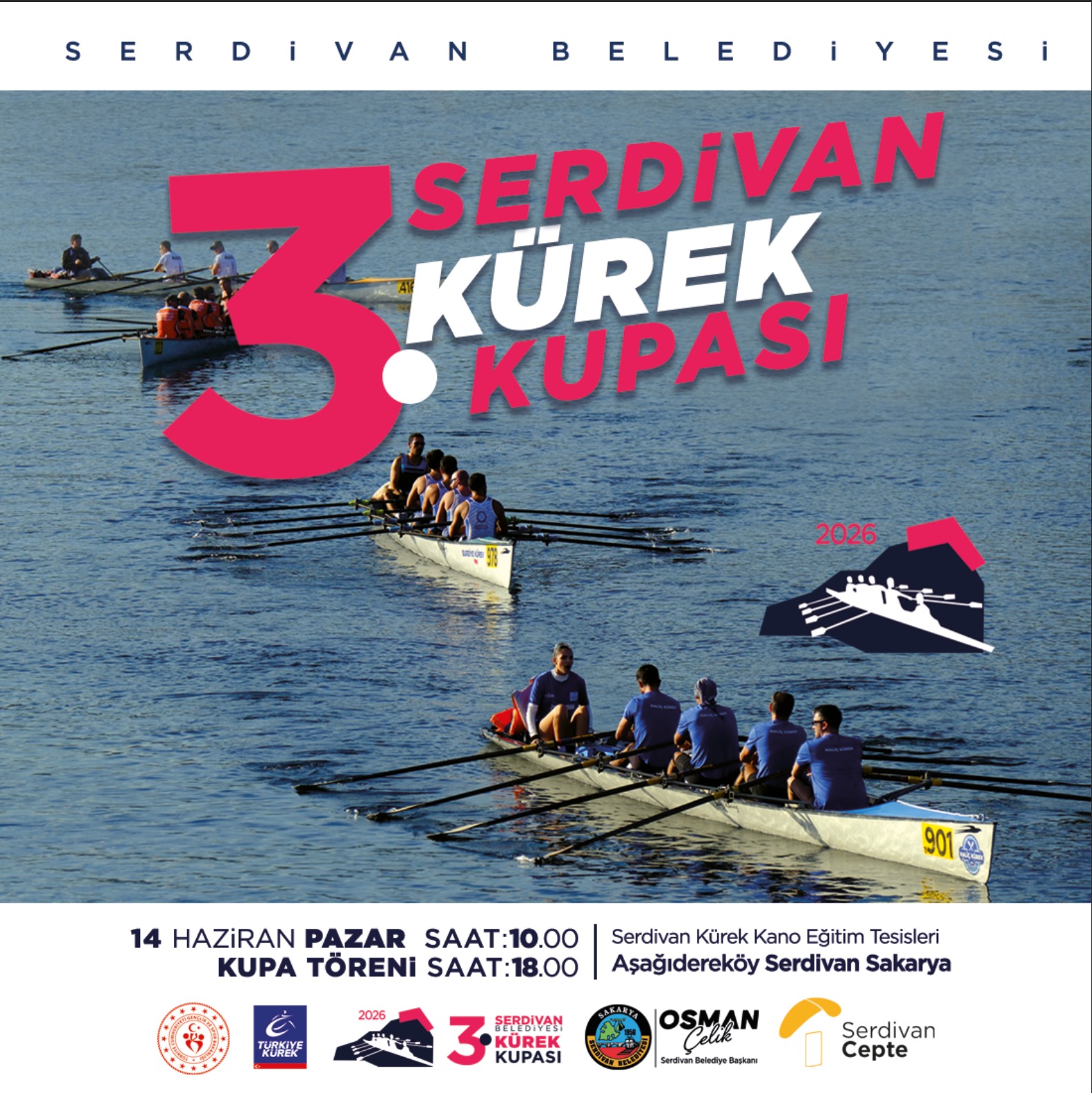 Serdivan Kürek Kupası’na Davet