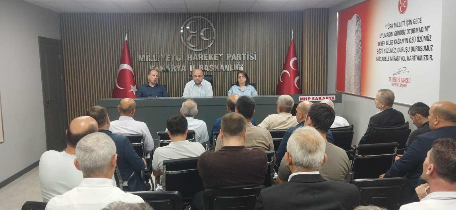 MHP SAKARYA’DA KONGRE SEFERBERLİĞİ