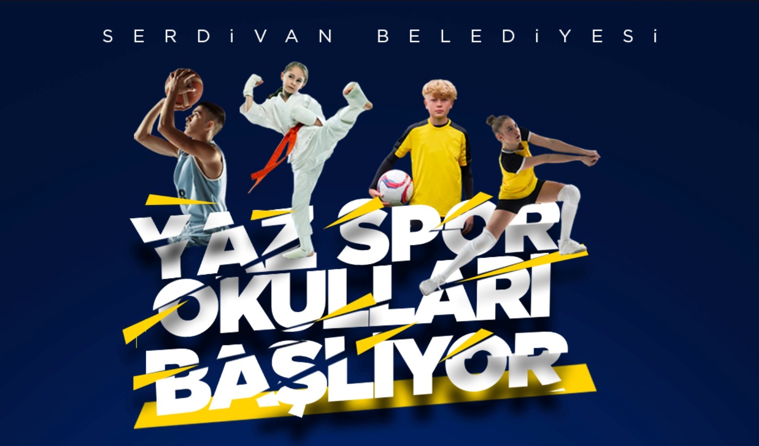 Serdivan’da Yaz Spor Okulları Başlıyor