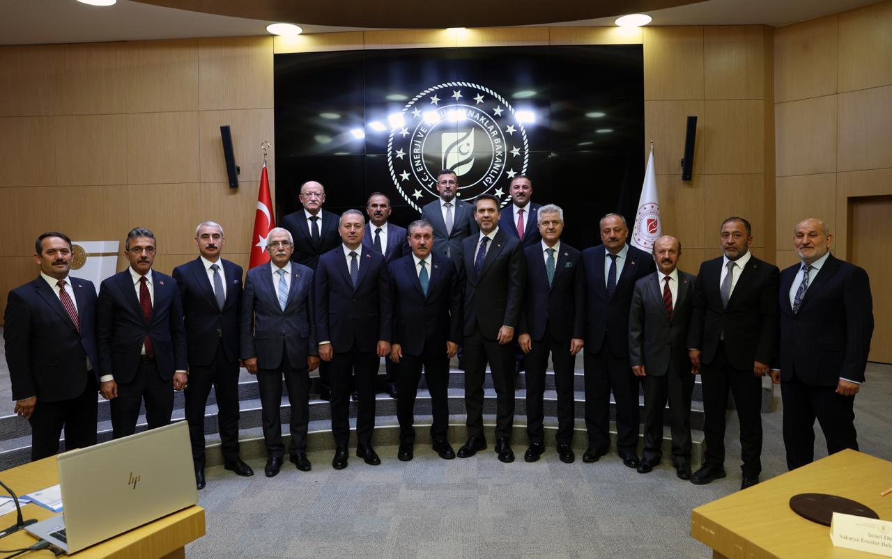Başkan Şenol Dinç Enerji Bakanıyla görüştü