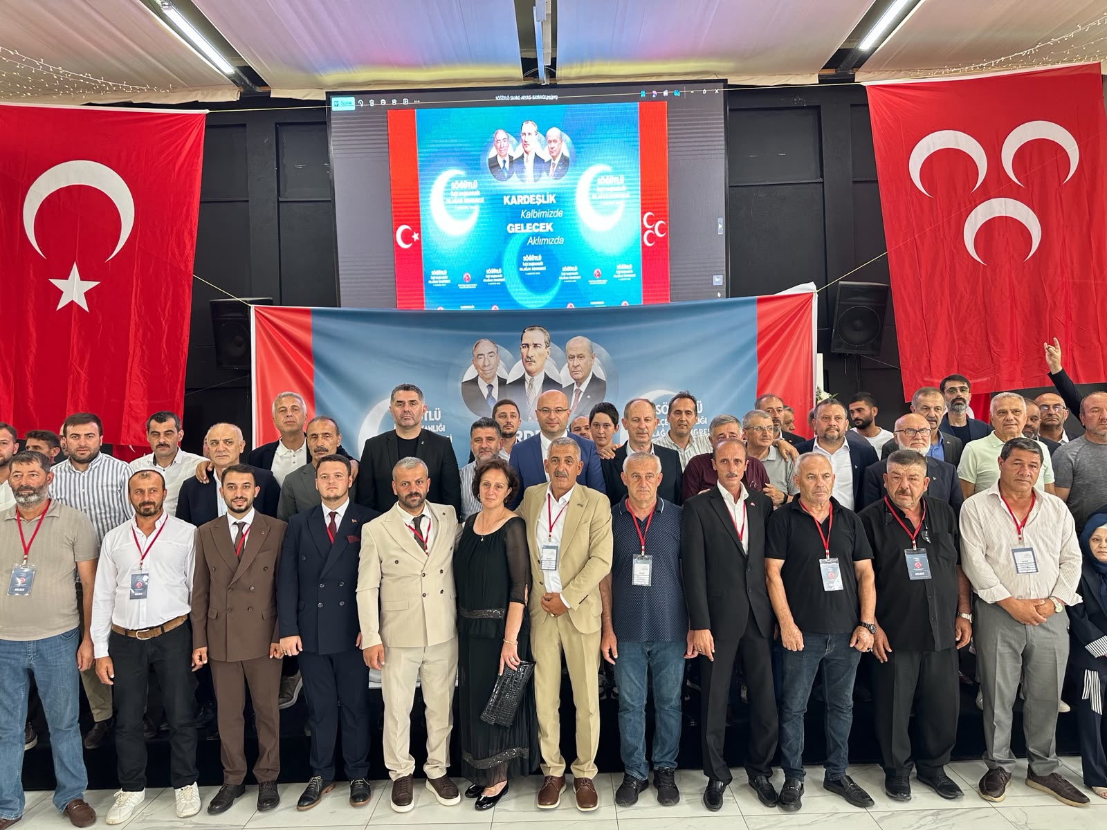 MHP Söğütlü'de Naim Taşgın yeniden seçildi