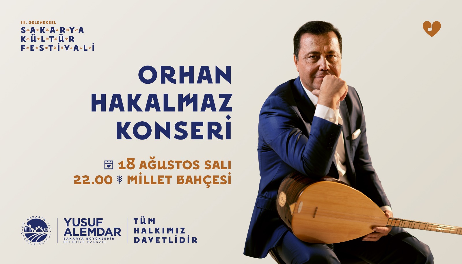 Orhan Hakalmaz sahne alacak