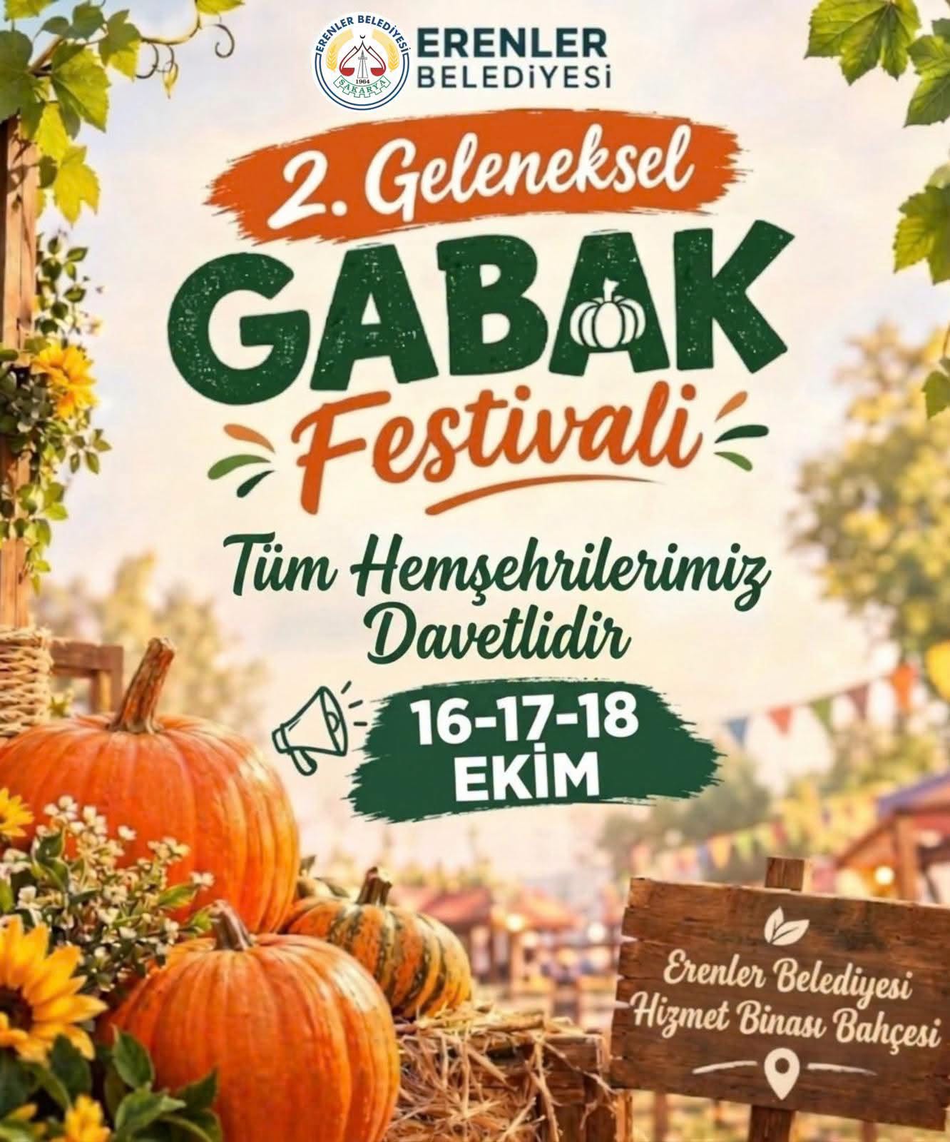 ERENLER’DE 2. GABAK FESTİVALİ VAR