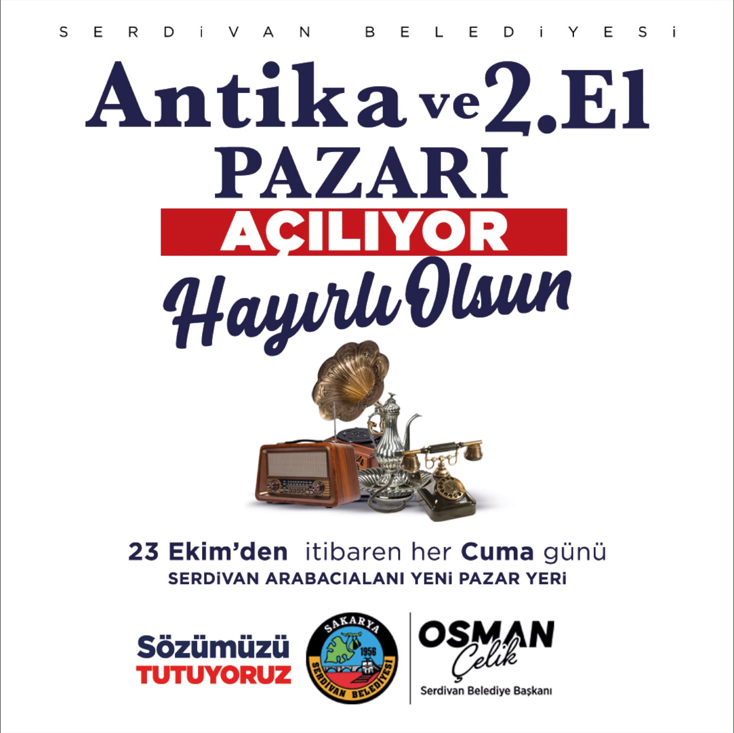 Serdivan’a 2 Yeni Pazar Geliyor
